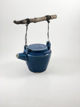 Load image into Gallery viewer, Blue crackle teapot set
