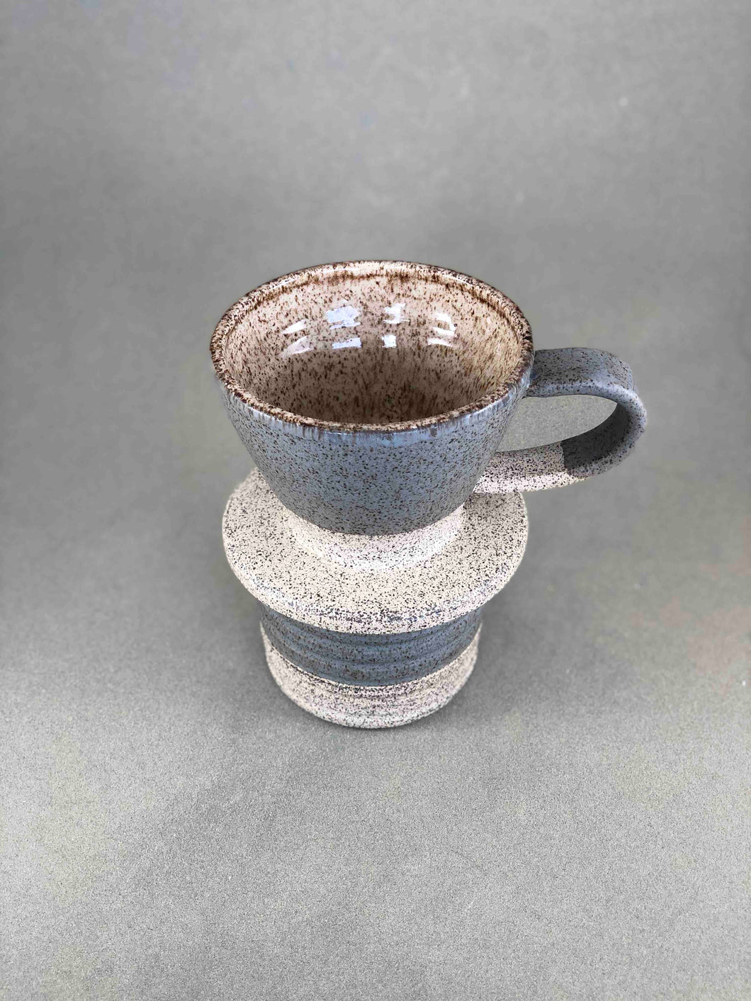 Charcoal coffee pour-over set